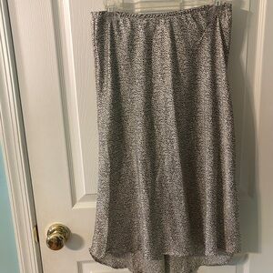 Sienna Sky Black and White A-Line Skirt